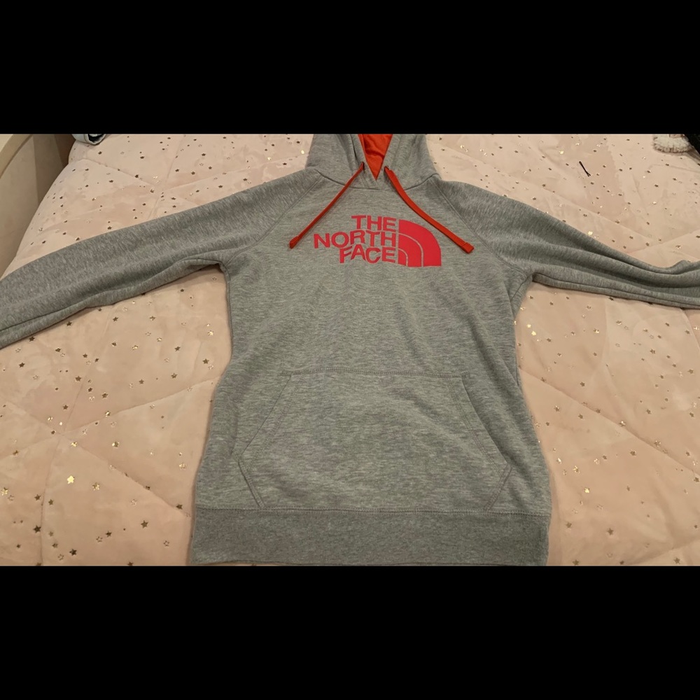 The north face branded hoodie